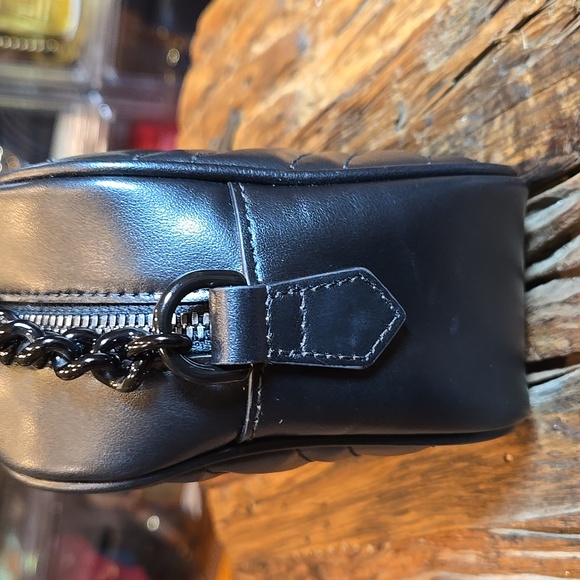 GUCCI GG Marmont Shoulder/Crossbody Black Leather/Hardware - COA included - Picture 5 of 16